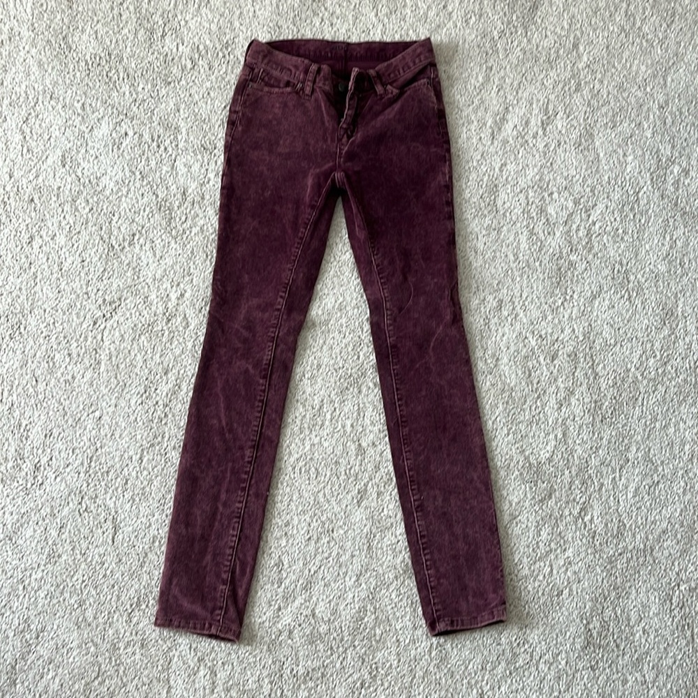 BDG Burgundy corduroy pants
